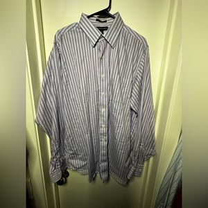 Size 17. Saks fifth ave. Men’s dress shirt.